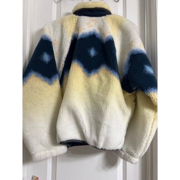 NWT Free People Movement Hit The Slopes Printed Fleece Jacket | Size M - Picture 8 of 9